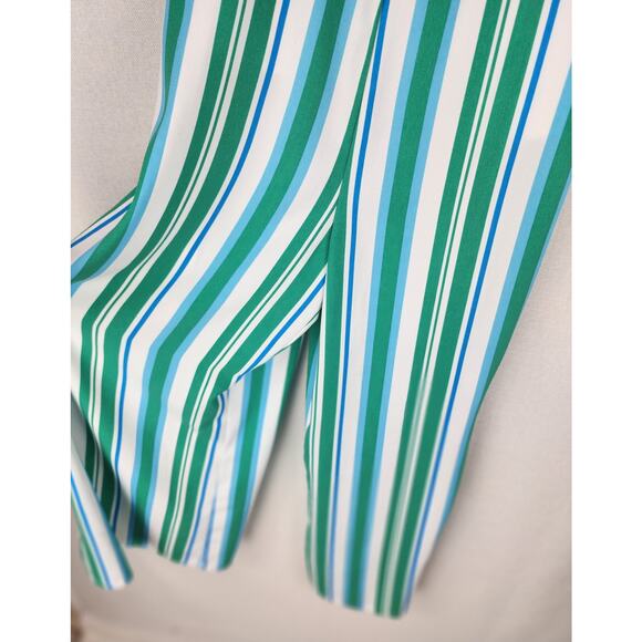 A New Day Womens M Cute Striped Jumpsuit beachy coastal summer spring party - Picture 13 of 15